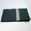 Yemeni dark green shawl with silver embroidery