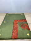 Olive Yemeni shawl